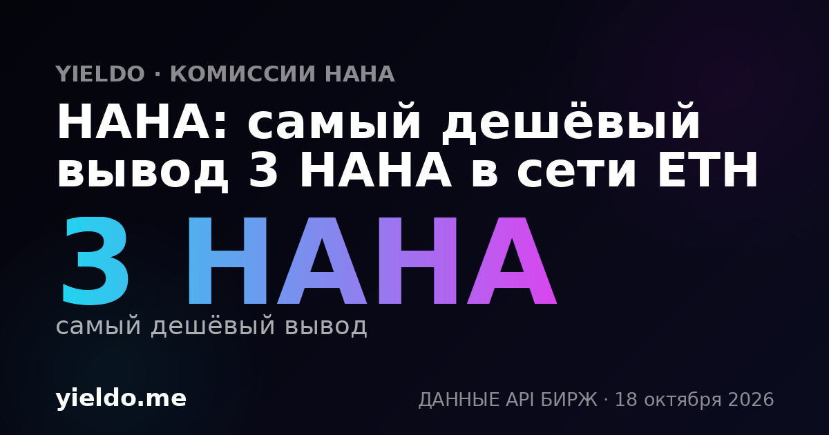 HAHA: самый дешёвый вывод 3 HAHA в сети ETH