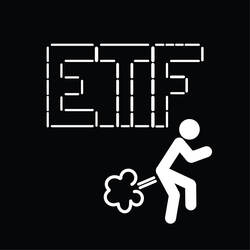 Eat Trade Fart (ETF) logo
