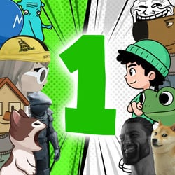 1 meme can change your life (MEME) logo